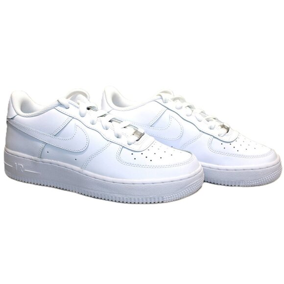 Nike Air Force 1 LE GS White 6.5Y Youth Basketball Shoes FV5951-111 Damaged Box - Picture 1 of 7